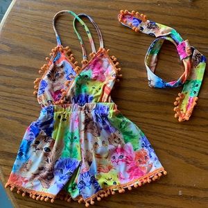 Precious colorful jumper from Funnycokid, SZ 110.